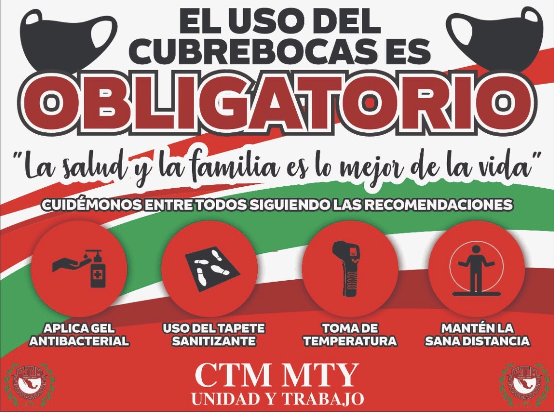 Comerciantes de CTM Monterrey cumplen con todas las medidas de prevención ante el COVID19